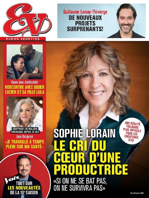 Title details for Échos Vedettes by TVA Publications Inc. - Available